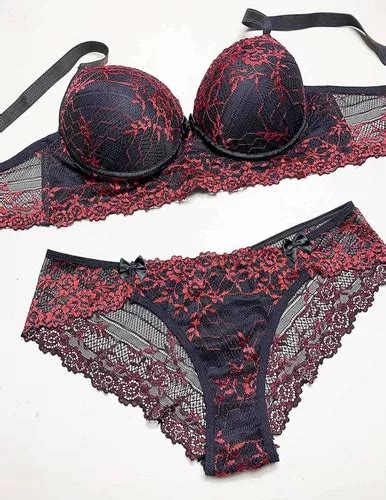 Conjunto Lingerie Plus Size Sensual Conjunto De Renda Luxo Mercadolivre