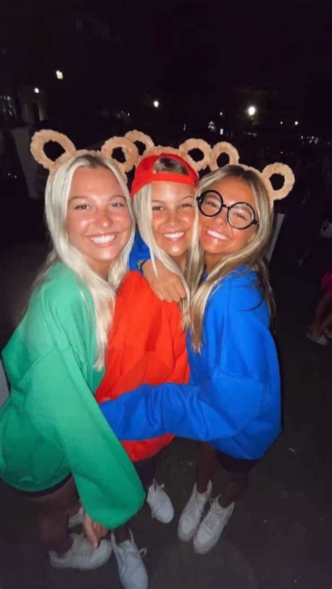 Trio Halloween Costume Ideas🐒spooky Season Halloween Costume Idea