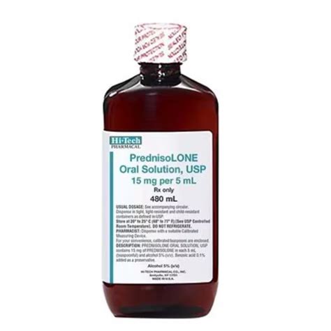 Prednisolone Sodium Phosphate Oral Solution Suprememed