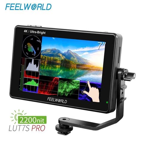 FEELWORLD LUT7S PRO 7 Inch 2200nits 3D LUT Touch Screen DSLR Camera