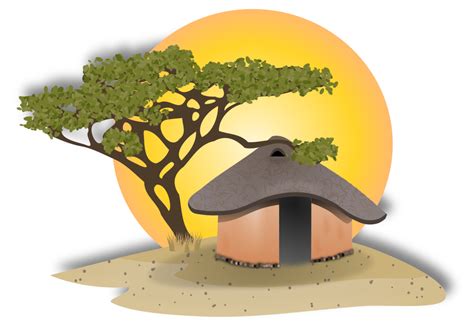 Hut Clipart Xhosa Hut Xhosa Transparent Free For Download On