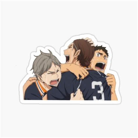 Haikyuu Stickers Redbubble Anime Stickers Cute Stickers Haikyuu