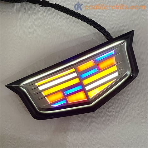 Dynamic Cadillac Led Emblem For ELR 2015 2016 Cadillac Accessory Shop