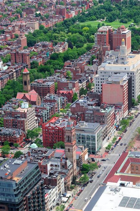 Boston aerial view stock image. Image of cityscape, america - 23791353