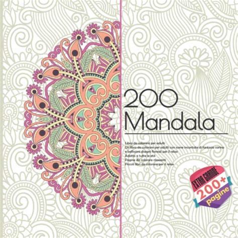 Mandala Libro Da Colorare Per Adulti Un Libro Da Colorare Per