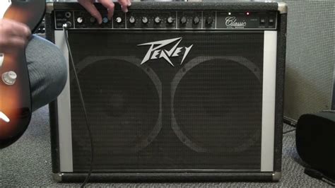 Peavey Classic Vtx Series 212 Tube Amp Review Youtube