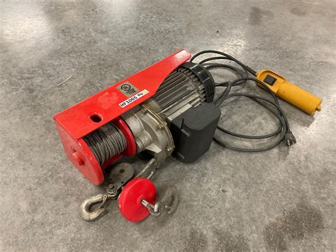 110V Electric Winch W/ Remote BigIron Auctions