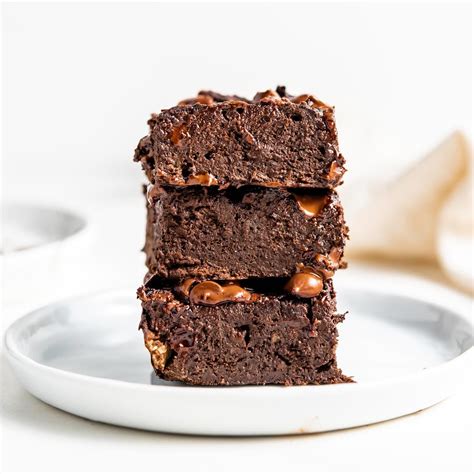 Vegan Protein Brownies - Running on Real Food