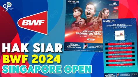 Cara Nonton Bwf Singapore Open Di Parabola Tv Digital Dan