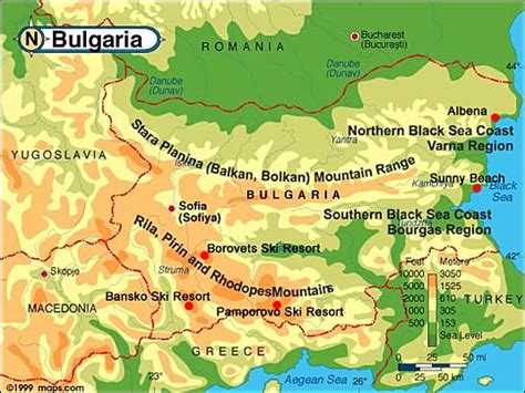 Stara Zagora Map - Bulgaria