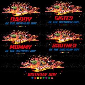 Hot Wheels Birthday Etsy