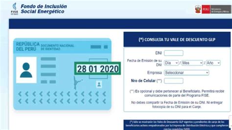 Conoce Como Acceder Al Vale De Descuento Fise Bono Gas Y Verifica Si