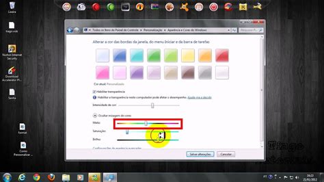 Como Mudar A Cor Da Barra De Tarefas Do Windows Ultimate Youtube
