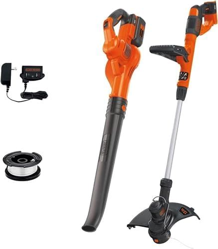 Amazon BLACK DECKER 20V MAX String Trimmer Edger And Sweeper