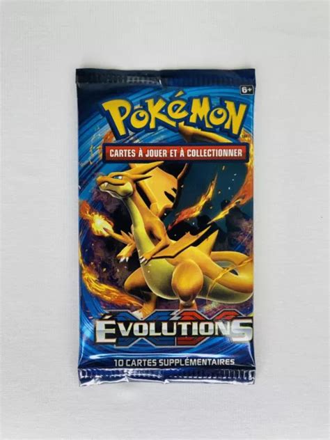 BOOSTER POKÉMON XY12 Évolutions Dracaufeu Neuf Scellé Carte 2017