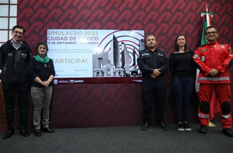 Cdmx Afina Detalles Para El Pr Ximo Simulacro Del De