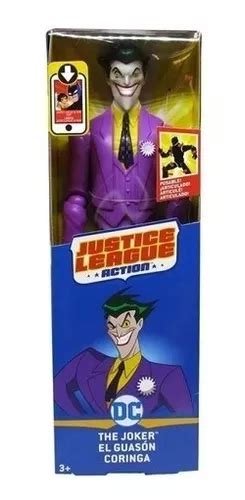 Boneco Coringa Liga Da Justi A Action Cm Mattel Frete Gr Tis