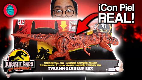 UNBOXING T REX ROJA De MATTEL Electronic REAL FEEL Tyrannosaurus