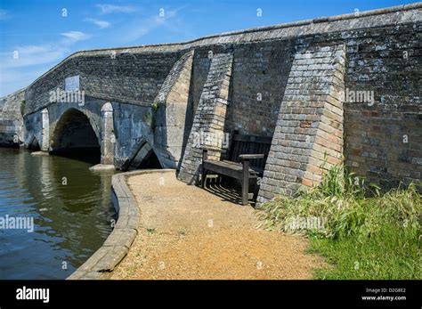 Bridge At Potter Heigham On The The River Thurne Norfolk Broads Uk