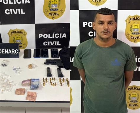 Policia Prende Homem Por Tr Fico De Drogas E Porte Arma Na Zona Leste