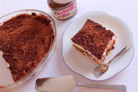 Tiramisù alla Nutella con panna Fidelity Cucina