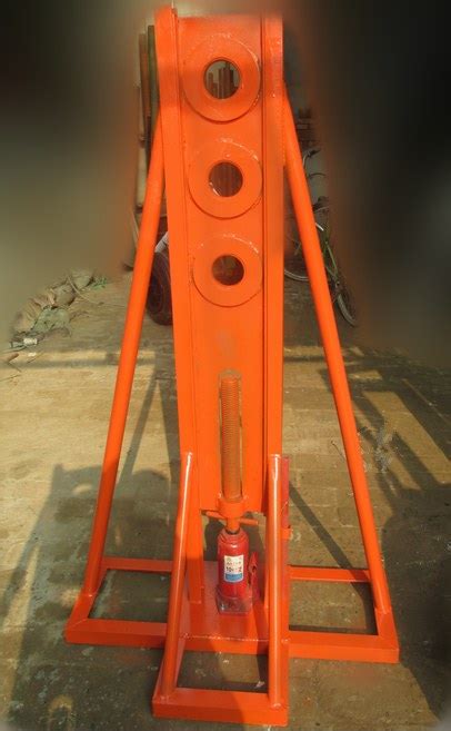 5 Ton 10 Ton Hydraulic Cable Drum Jacks Cable Jack Stand Import