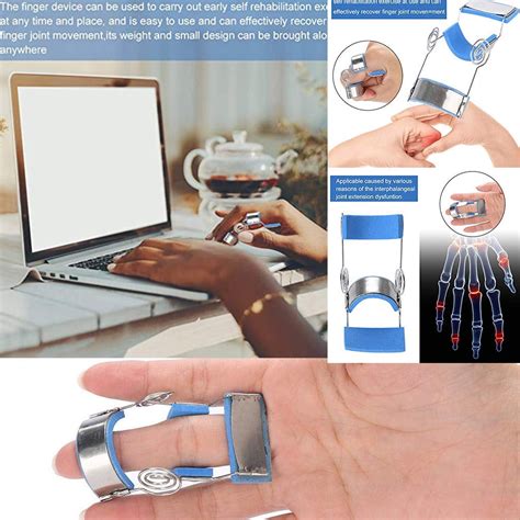 Woaiqiana Finger Extension Splint Trainer To Correct Fracture Fixation