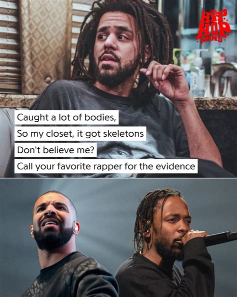 HIP - J. Cole talks about “catching b0dies,” but ran when the real rap