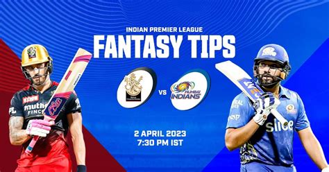 Ipl 2023 Royal Challengers Bangalore Vs Mumbai Indians Key Players