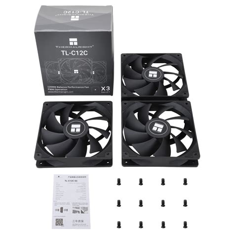 Вентилятор для корпуса Thermalright TL-C12C*3 120*120*25 тихий система ...