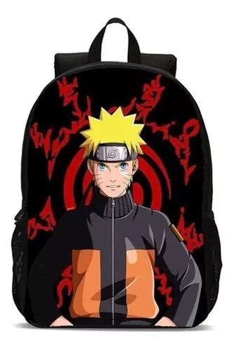 Mochila Bolsa Escolar Infantil Sasuke Volta Às Aulas Promo