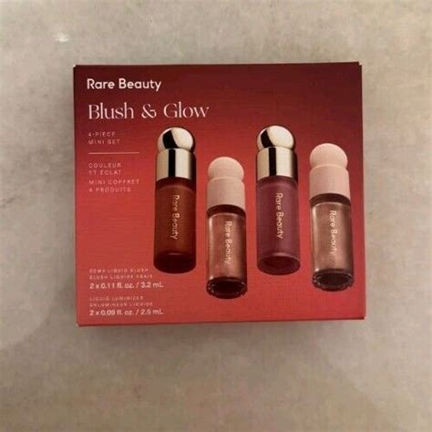 Rare Beauty By Selena Gomez Mini Size Blush Glow Piece Set Limited