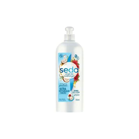 Crm Pent Seda Coco Ricino 700ml Pague Menos