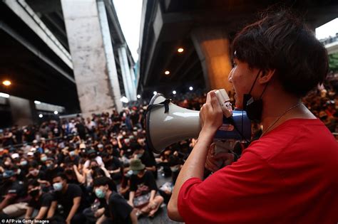 Thai Pro Democracy Activists Hold Fourth Day Of Protests In Bangkok In