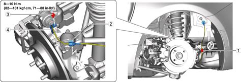 REAR ABS WHEEL SPEED SENSOR REMOVAL INSTALLATION 2016 ND Shop Manual