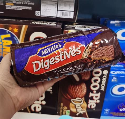 Mcvities Digestive Wheat Biscuits Covered In Milkdark Chocolate 300g