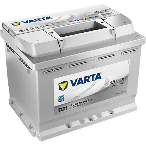 Varta SILVER Dynamic D21 12Volt 61Ah 600A EN 561 400 060 3162 Car