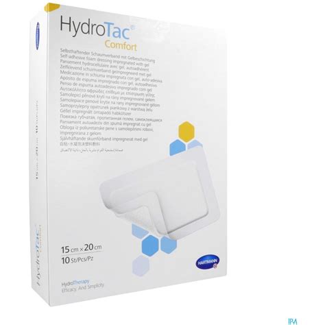 Pansement Mousse HydroTac Comfort 15 X 20 Cm 10 Pc S Redcare Pharmacie