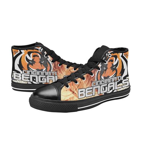 Cincinnati Bengals Themed Custom Shoes Sneakers For Fan Etsy