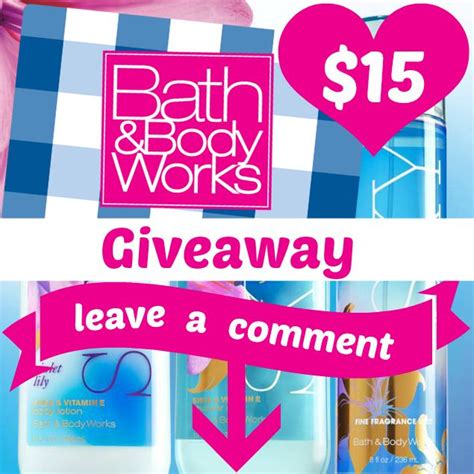 Closed 15 Bath And Body Works T Card Giveaway Exclusively For