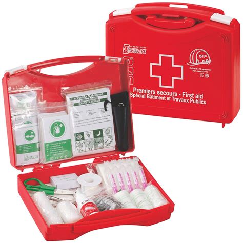 Trousse De Premiers Secours Btp Personnes Esculape Btp