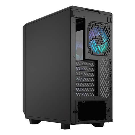 Fractal Design Meshify 2 Compact Rgb Black Tg Light Tint Mid Tower Atx