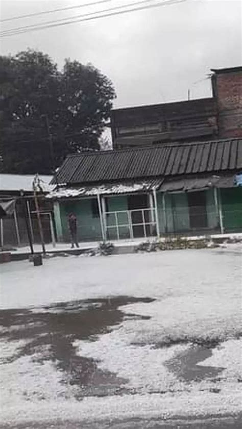 Assam Hailstorm Over 4 400 Houses Damaged As Hailstorm Lashes Parts Of