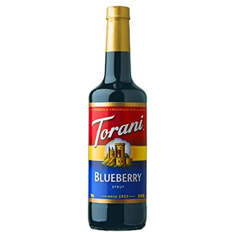 Torani Original Blueberry Flavor Syrup 750 Ml