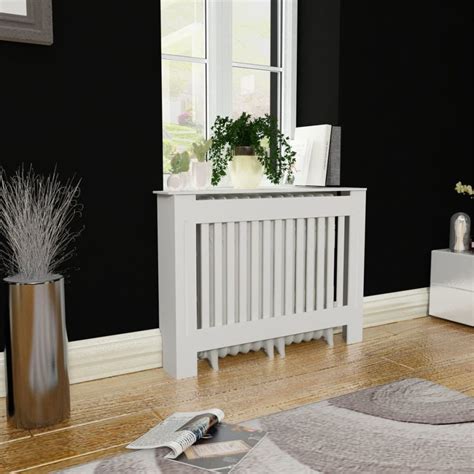 White MDF Radiator Cover Heating Cabinet 44" - Walmart.com - Walmart.com