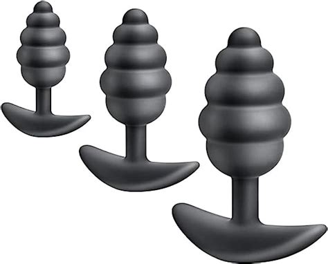 Amazon PCS Anal Plug Set Adult Sex Toys Silicone Butt Plugs Anal