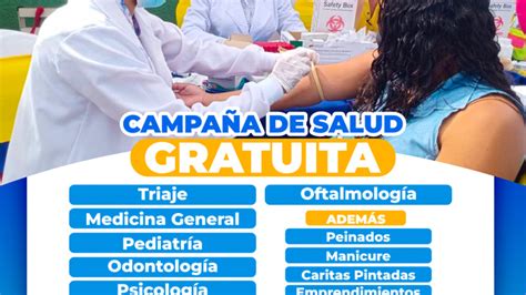 Gran Campa A M Dica Gratuita En Reque Este Domingo Noticias