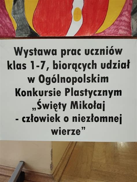 Wi Ty Miko Aj Cz Owiek O Niez Omnej Wierze Szko A Podstawowa