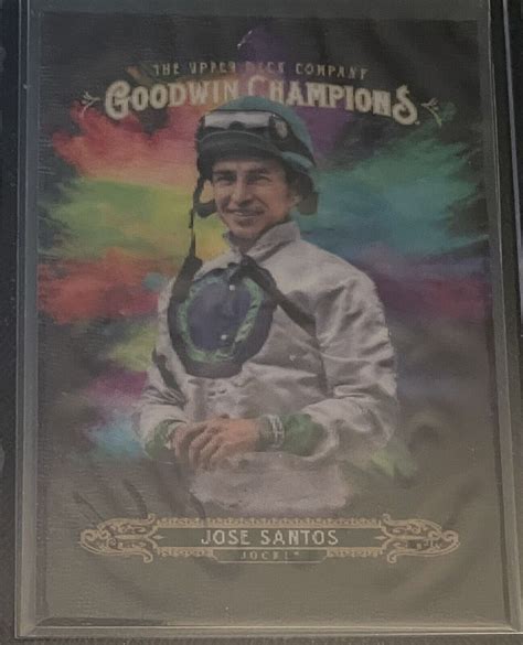 2018 Upper Deck Goodwin Champions Splash Of Color Lenticular Jose