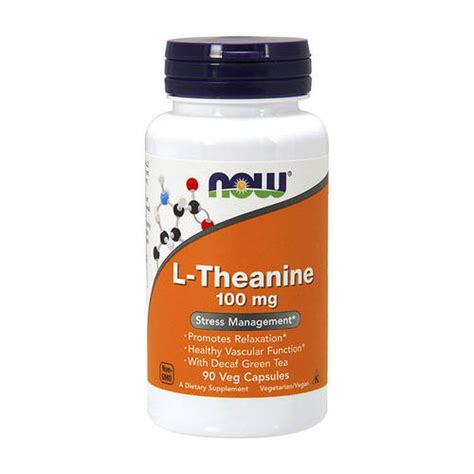Л-теанін Now Foods L-Theanine 100 mg 90 капс (ID#1757276988), цена: 685 ...